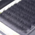 Оптовая наращивание ресниц из шелка норки толщиной 0,05 мм Объем цветения Прививка накладных ресниц